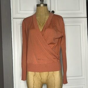 J.Crew wrap sweater XS